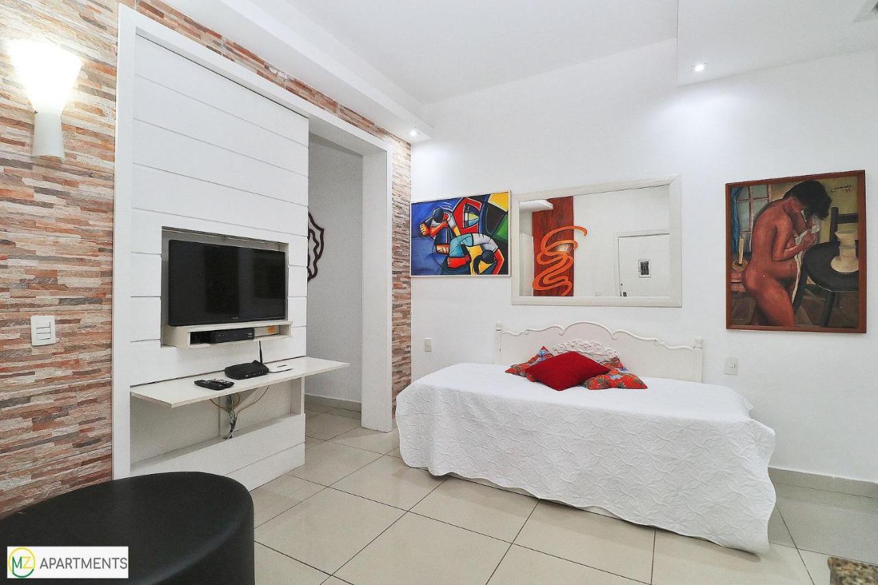 Lindo studio silencioso para 3 pessoas com maquina de lavar em Copacabana! Río de Janeiro Exterior foto