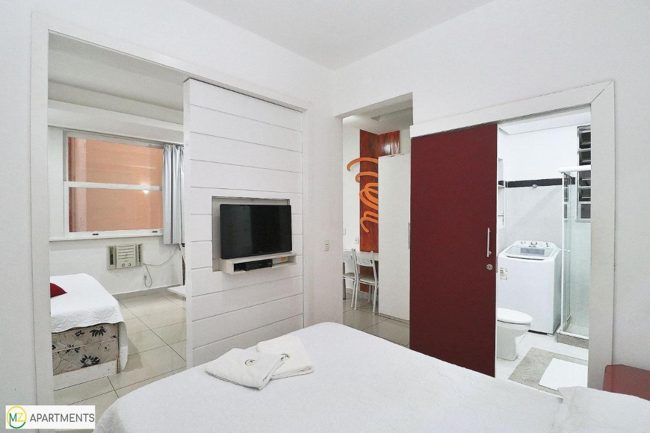 Lindo studio silencioso para 3 pessoas com maquina de lavar em Copacabana! Río de Janeiro Exterior foto